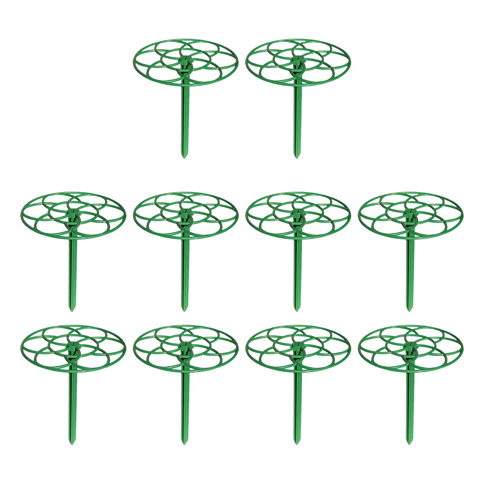 10 Pieces Climbing Trellis Grow Through Grids Support Rack Easy to ...