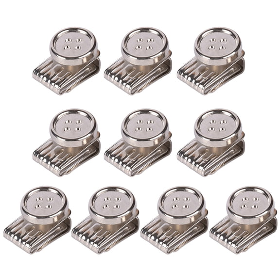 10 Pieces Clip On Buttons for Face Covering Removable Face Cover Button Extender Can Be Applied in Combination Clip-On