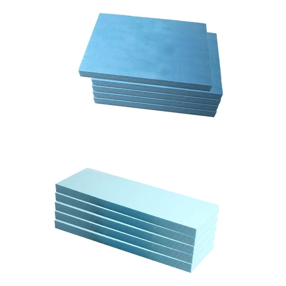 10 Pieces Crafts Diorama Base Landscape Building Models Lightweight Foam Material for School Projects Art Display