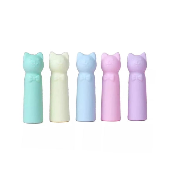 10 Pieces Cute Cartoon Pencil Cap,Cat Paw Pencil Caps,Pencil Tip Protector Topper Anti-Chewing Silicone Pencil Cap For Wooden Pen Extender Holders For Office Supplies Gifts Cat Paw-Mix Colors