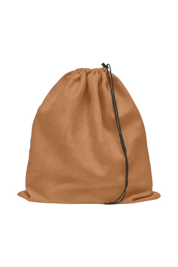 10 Pieces Drawstring Backpack Bulk Cinch Sackpack Ployster Drawstring Bags for Gym Party Trip(Brown)