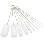 10 Pieces Drinking Straw Cleaning Brush Straw Cleaner Straw Brush Pipe Cleaners Tube Bottle Cleaning Brush
