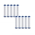 thumbnail image 1 of 10-Pieces Drivse Showerhead Filters,Filters for Drivse Showerhead Ion Shower Drops Head Filter Shower Head with Handheld Drivse Showerhead Iondrops Filtered Shower Head Filters,Blue,3X1", 1 of 10