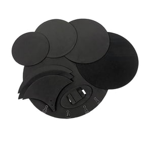 10 Pieces Drum Mute Pad Drumming Practicing Pad 10inch, 12inch, 13inch, 16inch,