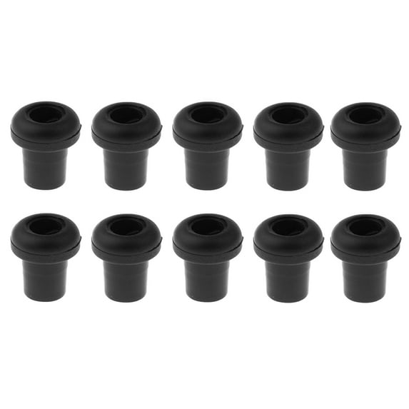 10 Pieces Durable Tube Pipe Stopper For Table Football Foosball Table Rod, 12.7mm Diameter Rod
