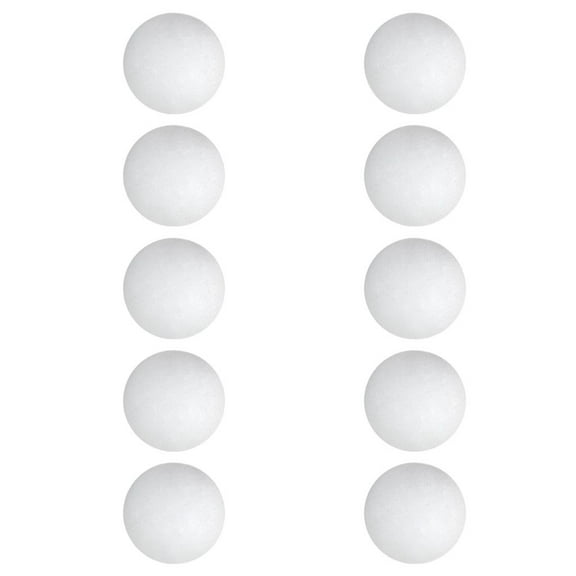 10 Pieces EVA Foam Golf Swing Exercises Practice Training Balls White
