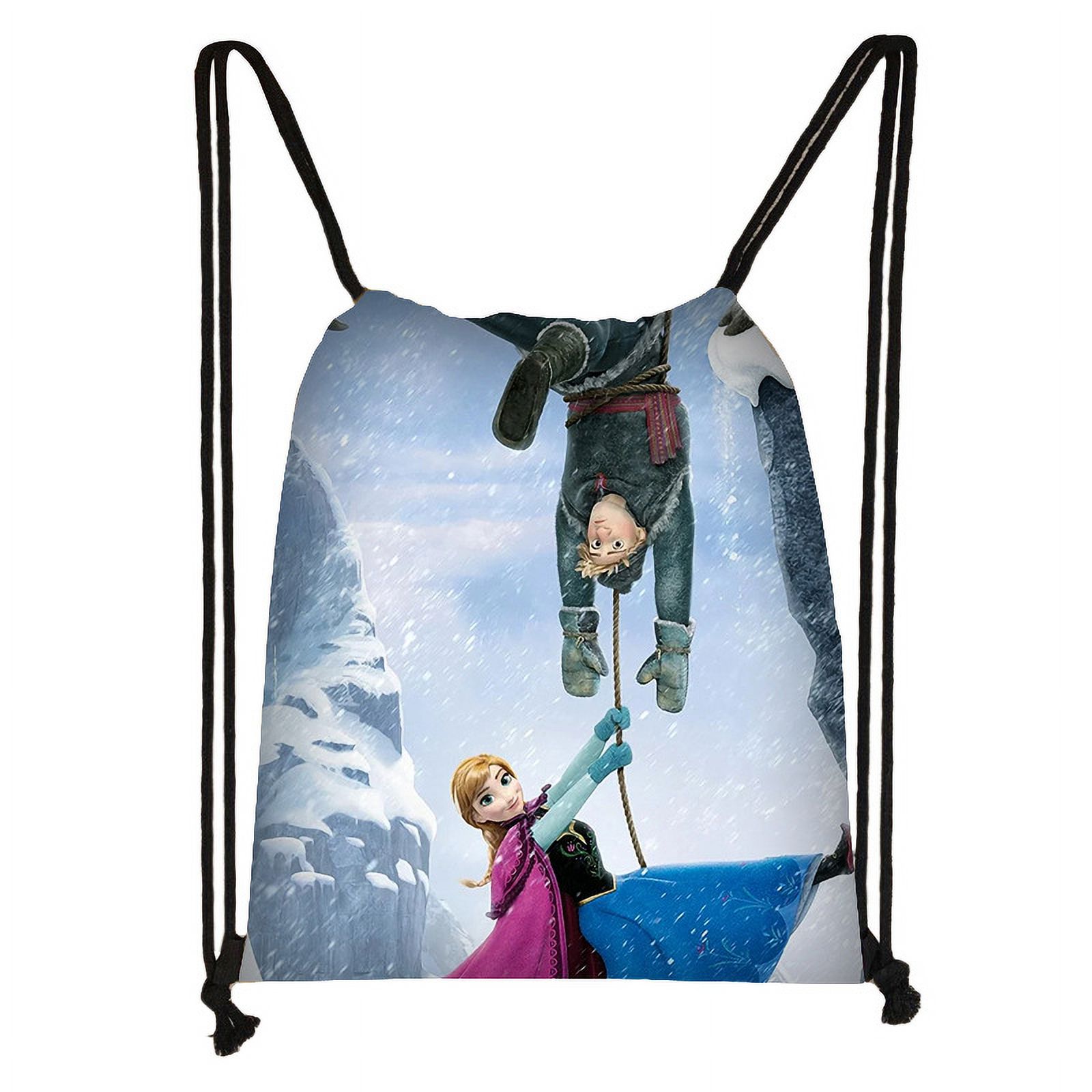 10 Pieces Elsa Party Favor Drawstring Bags Drawstring Backpack Gift