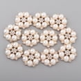 thumbnail image 1 of 10 Pieces Embellishments Brooches Collar Pin Corsage Bouquet DIY Craft , Gold, 1 of 10