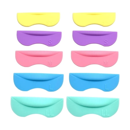 10 Pieces Eyelash Lift Pads Makeup Beauty Inidividual Lash Perm Pads for Eyelash