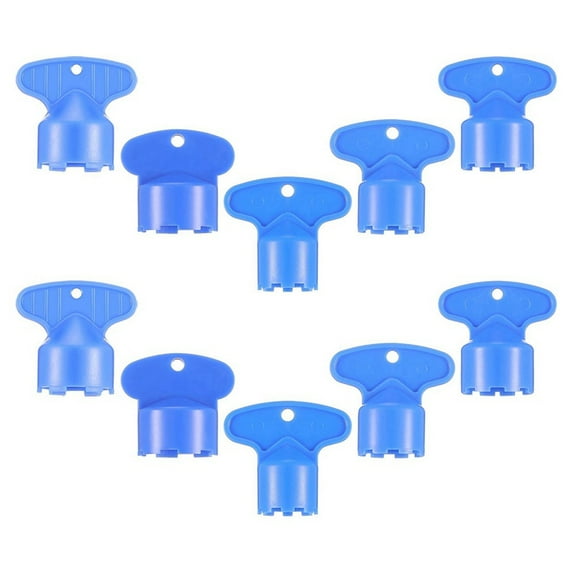 10 Pieces Faucet Aerator Key Blue Removal Wrench Tool with 5 Sizes 16.5, 18.5, 21.5, 22.5, 24MM,Recessed Aerator Key