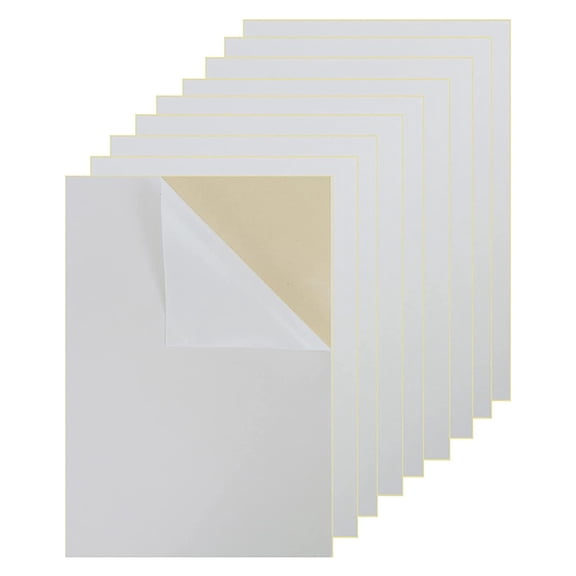 10 Pcs Self-Adhesive Felt Sheets Felt Sheets with Adhesive Backing Multifunctional Felt Sheets