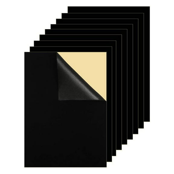 10 Pcs Self-Adhesive Felt Sheets Felt Sheets with Adhesive Backing Multifunctional Felt Sheets