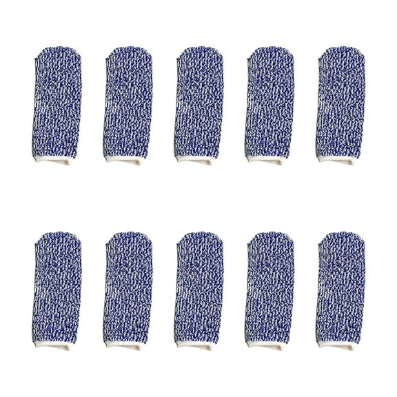 10 Pieces Finger Protections Cots For Work And Crafting, Offering Abrasion Resistance And Comfort