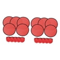 thumbnail image 1 of 10 Pieces Folding Fans Hand Fans Round Fans with Nylon Polyester Fabric for Wedding Performance and Outdoor Activities, 1 of 9