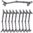 thumbnail image 1 of 10 Pieces Furniture Handles, Metal Cabinet Handles Creative Branches Design Door Handles Vintage Handles Kitchen, 1 of 5