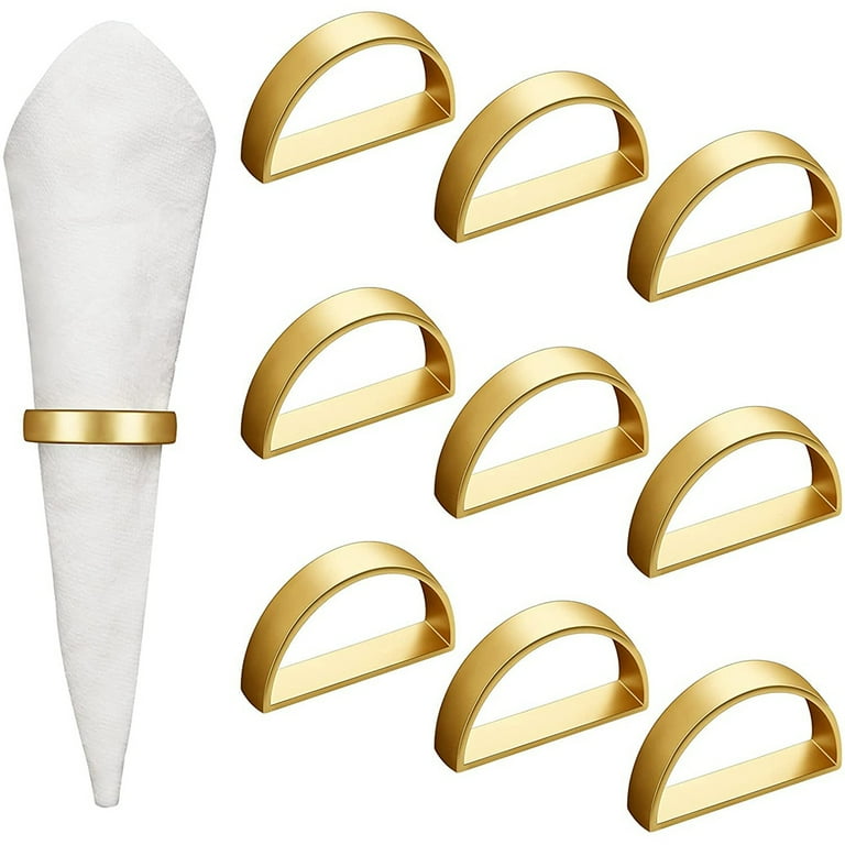 Metal napkin hotsell rings