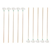 10 Pieces Goose Feather Earpicks for Adults Children Ear Pick Ear Spoon Thread L