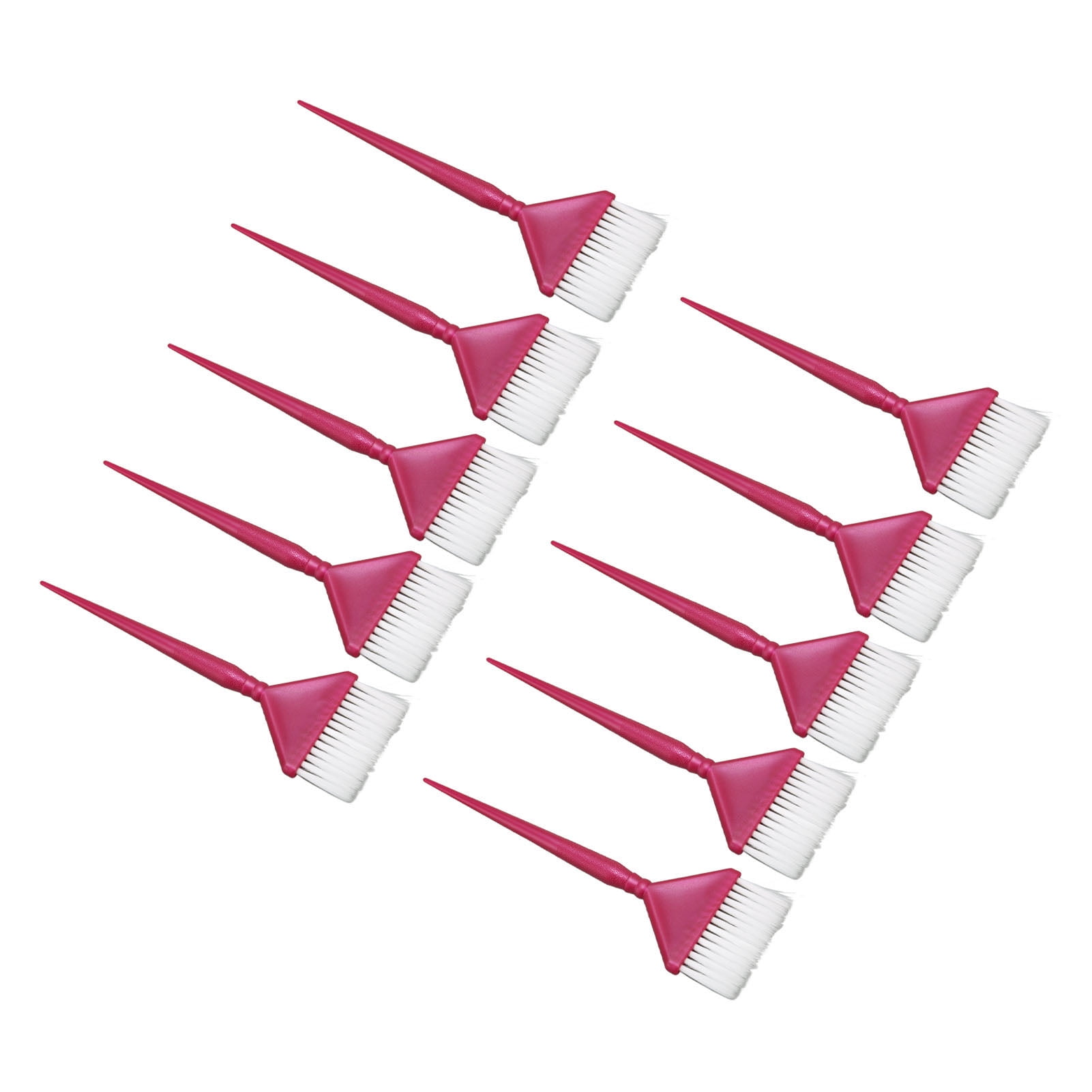 10 Pieces Hair Dye Brush, Ergonomic Handle Tint Applicator Hair Color Brush Set For Beauty Salon