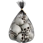 10 Pieces Halloween Skeleton Head Small Mini Skulls for Halloween Party, Halloween Decor Props, Table Decor