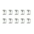 thumbnail image 1 of 10 Pieces Heart Nail Rhinestones Pointed Bottom Nail Crystal Gems Clear Nail Charms Nails Art Decorations for Women, 1 of 6