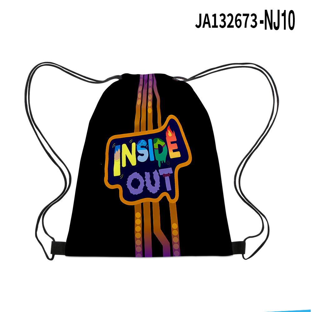 10 Pieces Inside Out Party Favor Drawstring Bags Drawstring Backpack