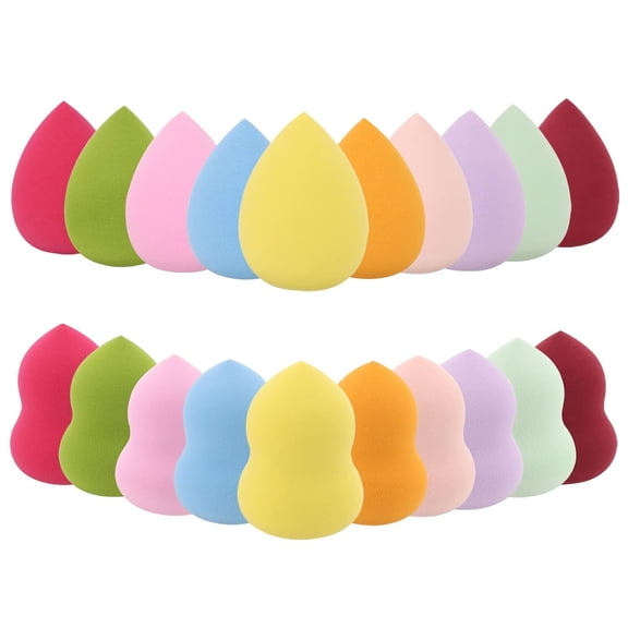 10 Pieces Makeup Sponge Blenders Beauty Sponges Egg Shaped Blending Sponge Foundation Applicator Cosmetic Sponges