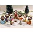 thumbnail image 1 of 10 Pieces Mini Nativity Set, Little People Nativity Sets for Christmas Indoor, Resin Nativity Scene Set for Kids, Baby Jesus Holy Family Statue, Ideal Christmas Decor, Multi-color, 1 of 10