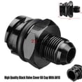 thumbnail image 1 of 10 Pieces Of New LSX LS1/LS6/LS2/LS3/LS7 Billet Black Valve Cover Oil Cap w/ -10 AN Fitting New LSX LS1/LS6/LS2/LS3/LS7 Billet Black Valve Cover Oil Cap w/ -10 AN Fitting, 1 of 7