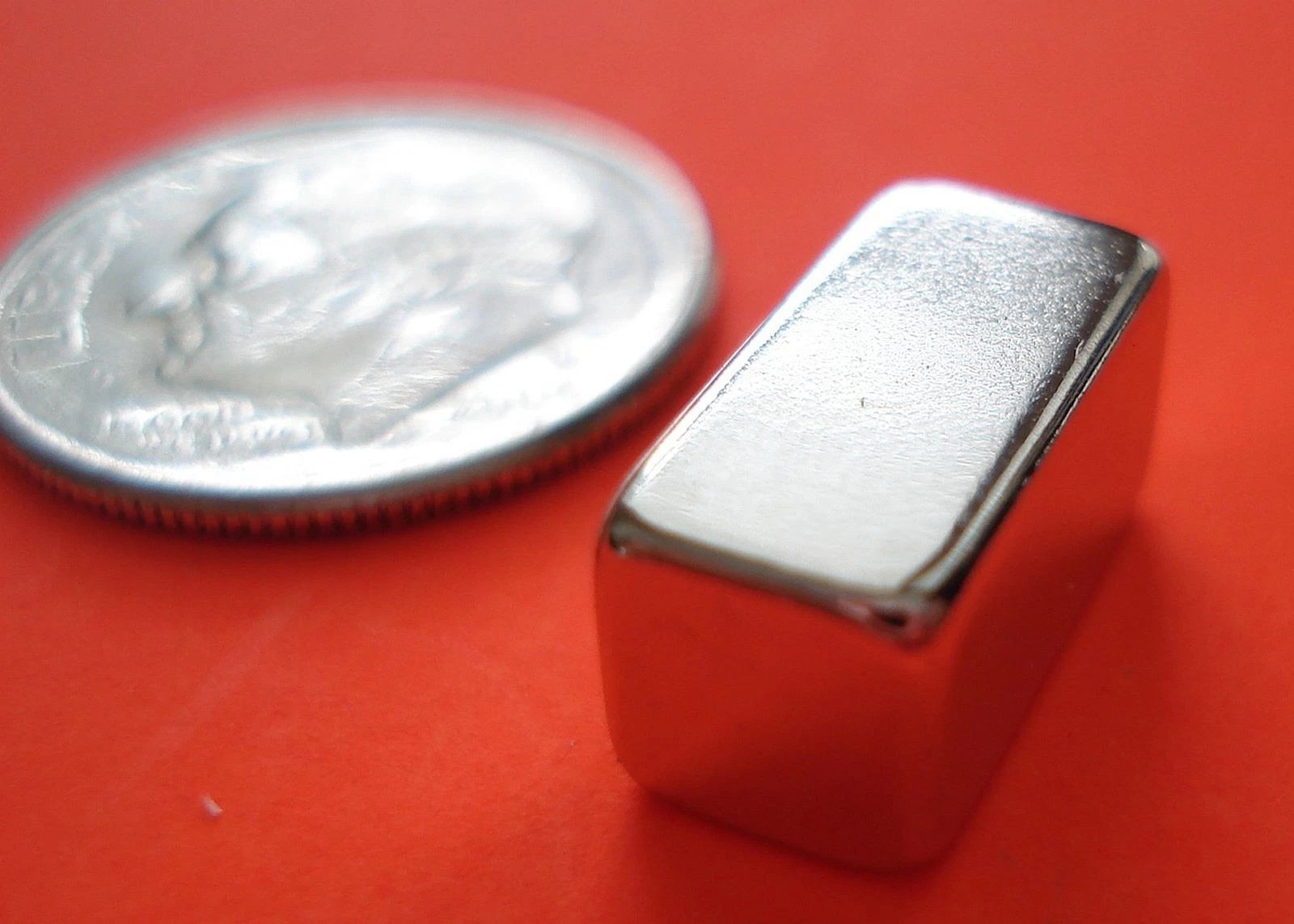 10 Pieces Of 1/4X1/4X1/2 Inch Rare Earth Neodymium Block Craft And Hobby Magnet
