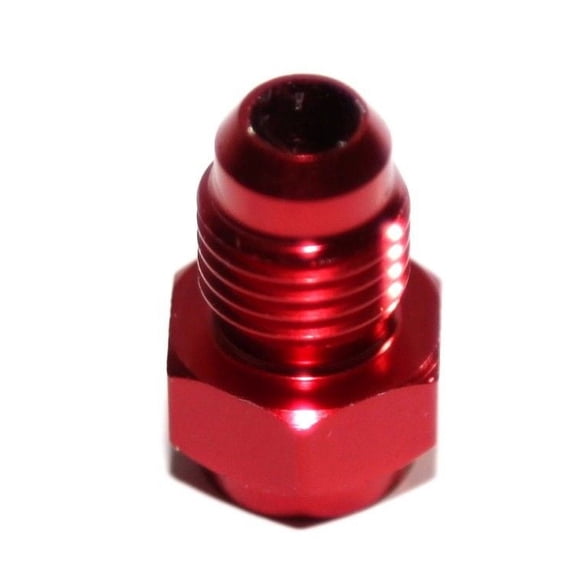 10 Pieces Of RED 4AN AN-4 Male Thread Straight Weld on Flare Aluminum Anodized Fitting RED 4AN AN-4 Male Thread Straight Weld on Flare Aluminum Anodized Fitting