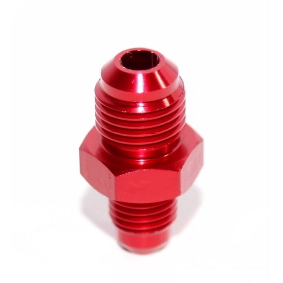 10 Pieces Of RED AN4 4AN TO AN6 6AN Male Thread Straight Aluminum Anodized Fitting Adapter RED AN4 4AN TO AN6 6AN Male Thread Straight Aluminum Anodized Fitting Adapter