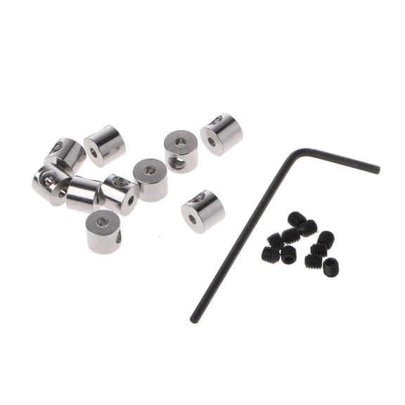 Giaone 10 Pcs Professional Pin Keepers Pin Safe Locks with Wrench Tools for Pins