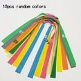 thumbnail image 1 of 10 Pieces Slingshot Flat Rubber Bands Thickness Flat Rubber Band Slingshot Replacement Bands Hunting Catapult Elastic Bungee-Random Color, 1 of 11