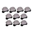 thumbnail image 1 of 10 Pieces Snare Drum Lugs Drum Fastener Percussion Mount Triangle Shaped Metal for Snare Drum Maintenance, 1 of 9