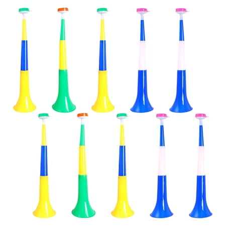 10 Pieces Stadium Buzzers 20 Inch Cheering Collapsible Air for
