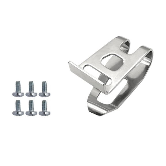 10 Pieces Stainless Steel Tool Hooks for Equipment Attachment Belt Clips Hook