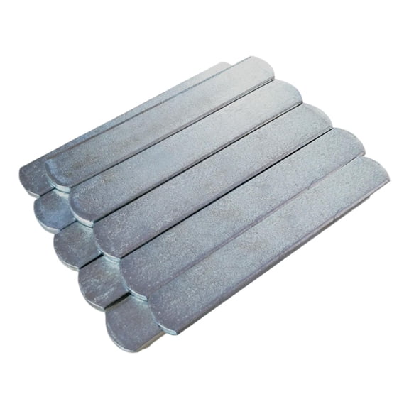 10 Pieces Steel Weight Plate Weighted Vest Plate Adjustable Weight Blocks Rustproof for Fitness Training Home Gym Users