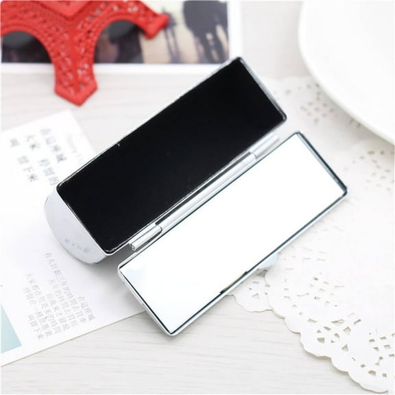 10 Pieces Sublimation Blank Lipstick Case with Mirror Velvet Lined Decorative Mini Lipstick Gift Box