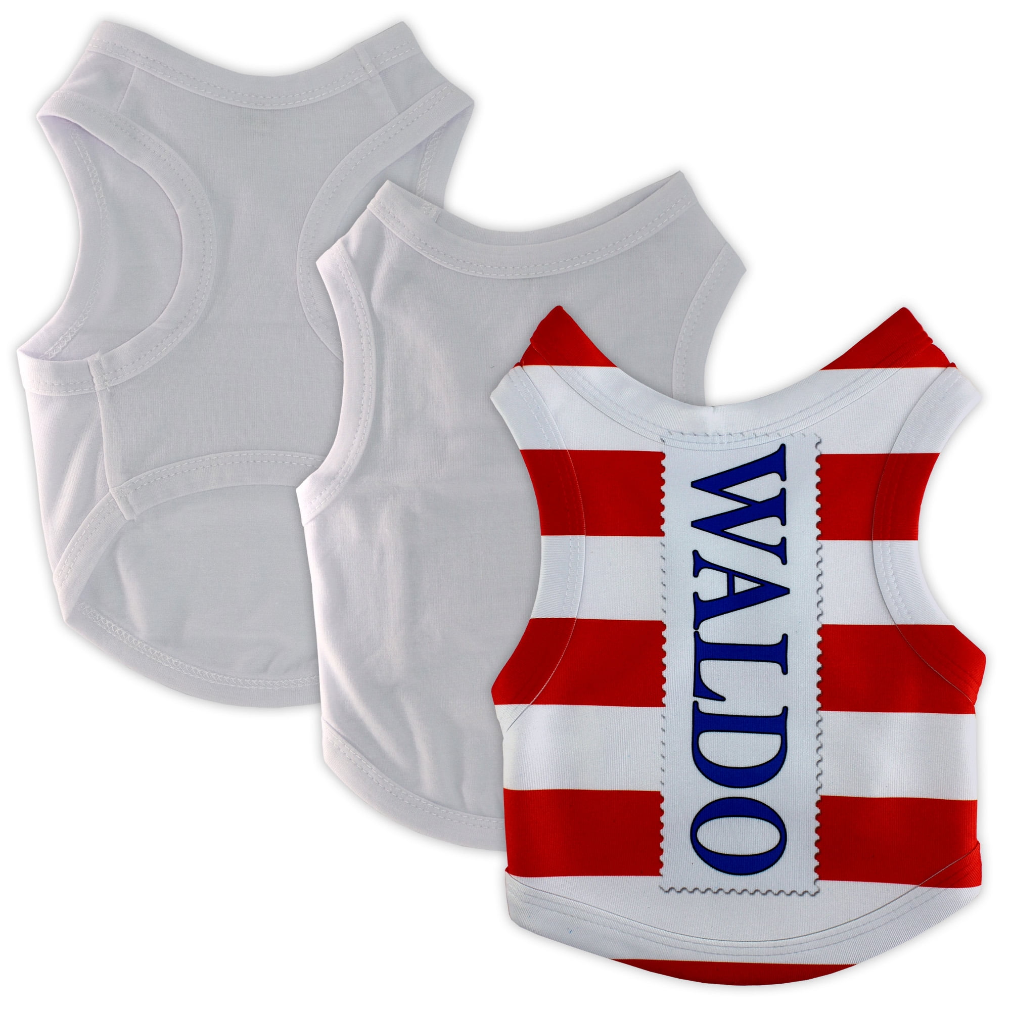 10 Pieces Sublimation Pet Shirts Blanks, Heat Transfer Dog Apparel