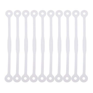 10 Pieces Tennis Vibration Dampener, Silicone Shock Absorbers for Racket And Strings - Have Fun And Personalize Your Racket - Choice of Color Clear