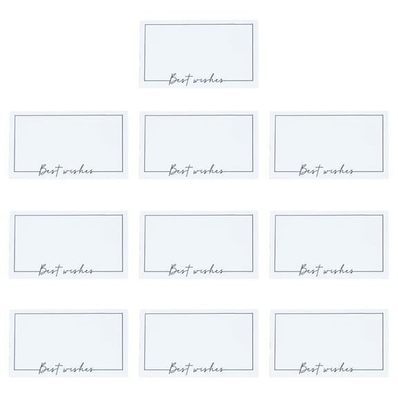 10 Pieces Thank You Cards Grateful Labels Gift Greeting Card for Baby Shower, Wedding, Birthday Party Blank Inside