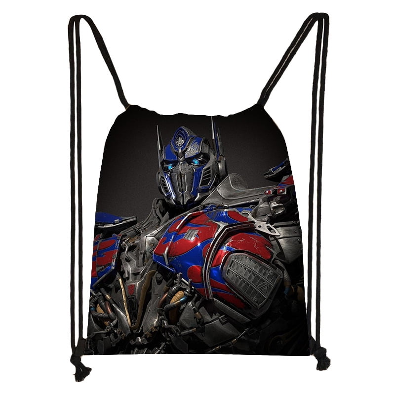 10 Pieces Transformers Party Favor Drawstring Bags Drawstring Backpack