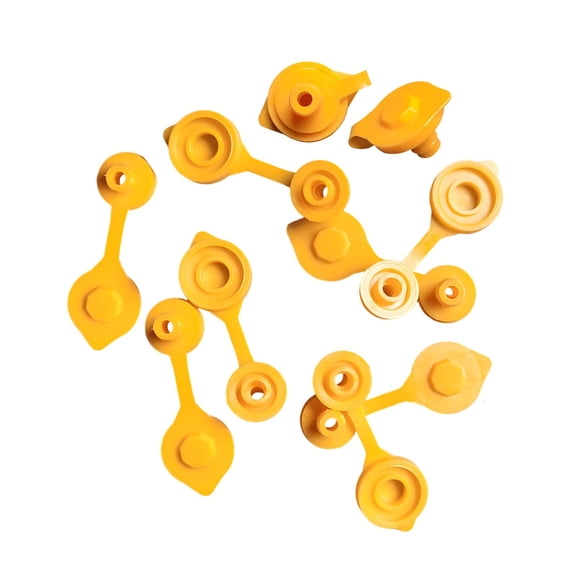 10 Pieces Universal Fuel can vents Caps Leakproof Durable 8mm Spout Caps Plug