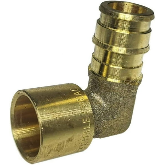 10 Pieces XFITTING 3/4" Pex A Female Sweat Elbow., 3/4" Expansion x 3/4" Female Sweat Elbow