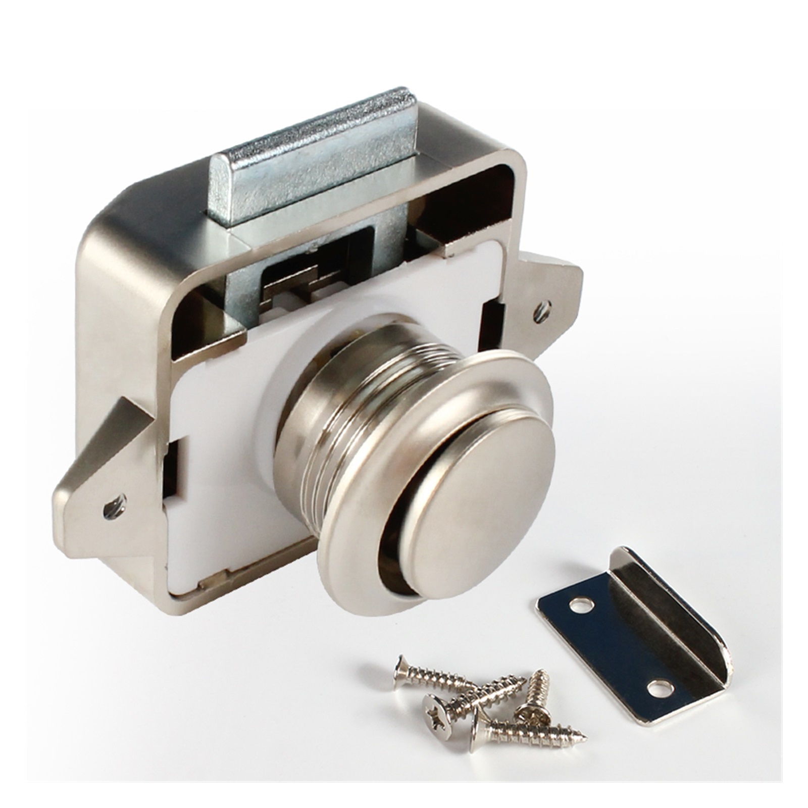 10 Pieces/keyless Button Keyhole Size 26mm Door Cabinet Lock Suitable For RV, Caravan, Recreational Vehicle Hardware Accessories
--------
,Car Accessories