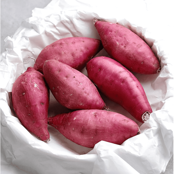 10 Pink Korea Sweet Potato Slips for Planting, Fresh Planting Slips, Easy Grow Pink Sweet Potato Variety