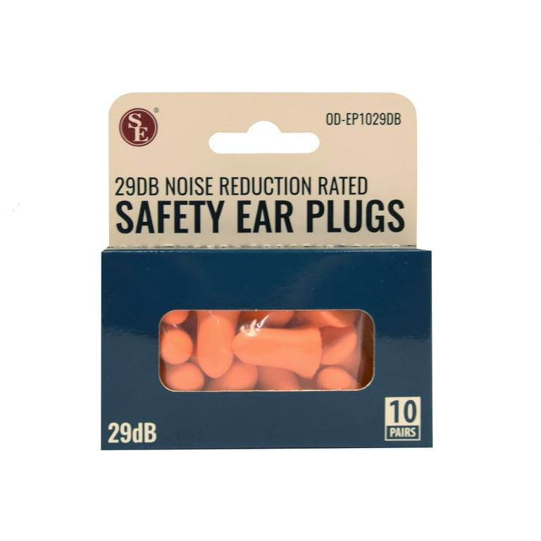 10 Pair Foam 29dB Orange Safety Ear Plugs Sleep Earplugs Work Hearing Protection 10 Pair Foam 29dB Orange Safety Ear Plugs Sleep Earplugs Work Hearing Protection