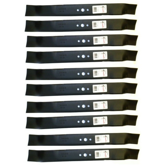 10 Pk 9810 Mulching Blades Compatible With Husqvarna 532159267, 532165833, 532175064, 532176135, 532189028, 532406706, 532406712, 539111878, 594893001