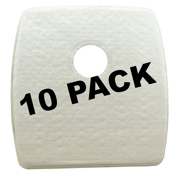 10 Pk, Bissell Dust Bin Filter for SmartClean Robot, 1607383