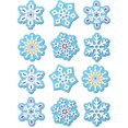 thumbnail image 1 of (10 Pk) Snowflakes Stickers, 1 of 1